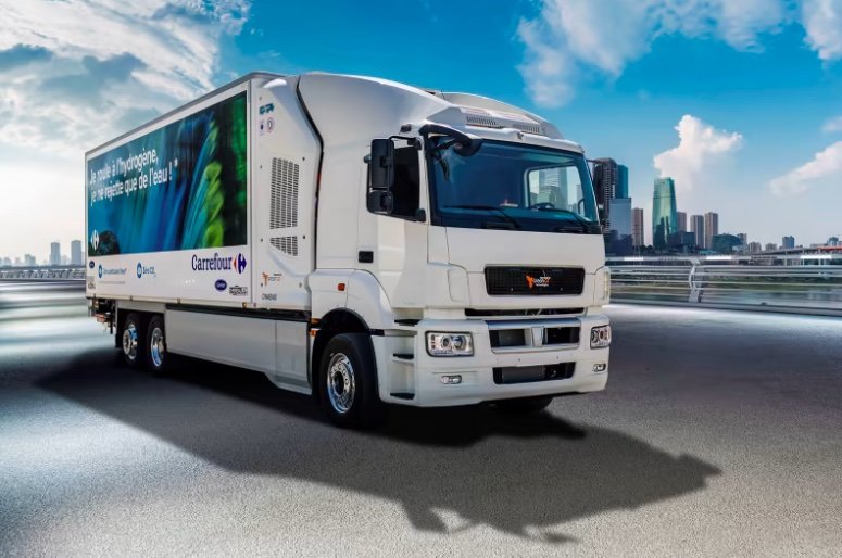 Carrier Transicold Provides Refrigeration Equipment for France’s First Electric-Hydrogen Powered Truck